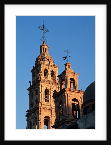 Bell Towers of San Sebastian Church by Anonymous