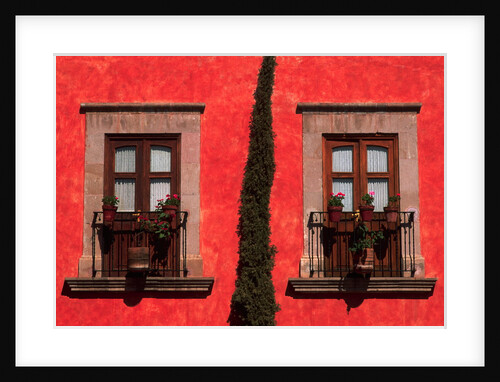 Two Balconies with French Doors by Anonymous