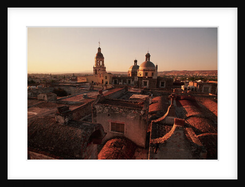 Temple and Ex-Convent of Santa Cruz Roof by Anonymous