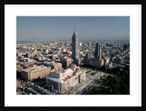 View from Above of Mexico City by Anonymous