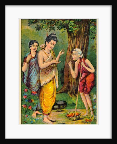 Rama Receiving Berries by Anonymous