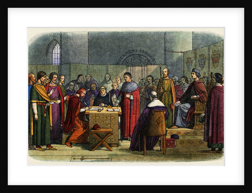 Edward Being Acknowledged as King by Anonymous