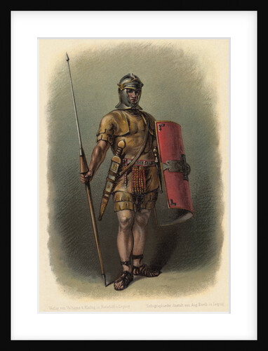 Portrait of Roman Legionnaire by Anonymous