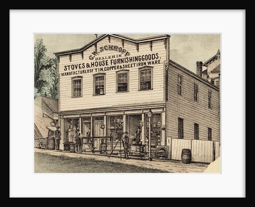 19th Century Hardware Store by Anonymous