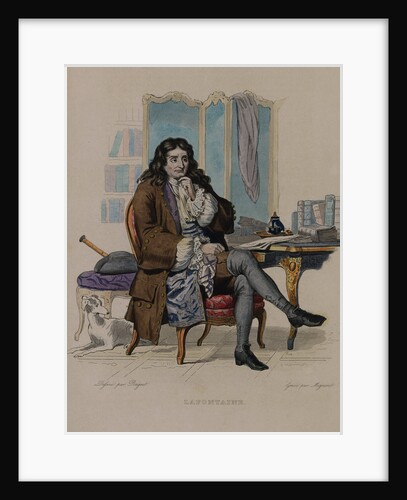 Portrait of Jean de la Fontaine by Anonymous