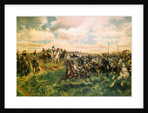 Napoleon Fighting in the Battle of Friedland by Anonymous