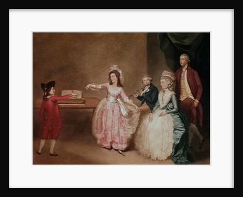 Boy and Girl Dancing Minuet by Anonymous