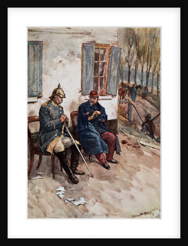Napoleon III and Bismarck in Conversation by Anonymous