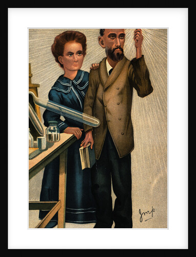Madame Curie and Husband by Anonymous