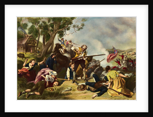 First Blow for Liberty by Felix Octavius Carr Darley