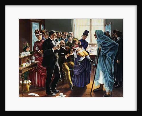 Attendees at Vaccination Program by Louis Pasteur