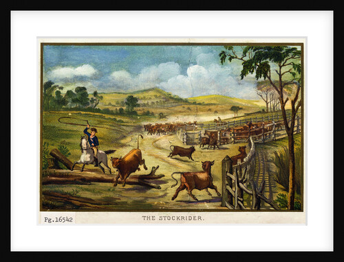 Painting of a Cattle Herder by Anonymous