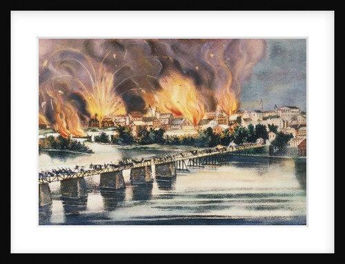 The Fall of Richmond by Currier & Ives