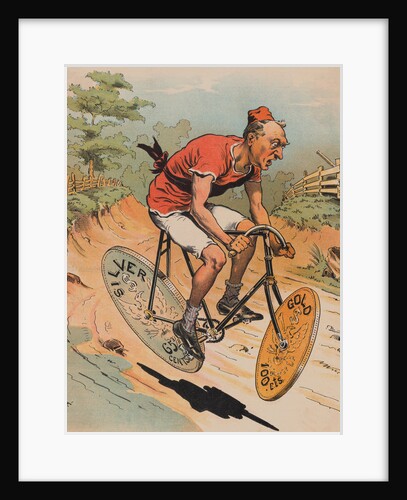 Cartoon Mocking Grover Cleveland's Financial Policy by Anonymous