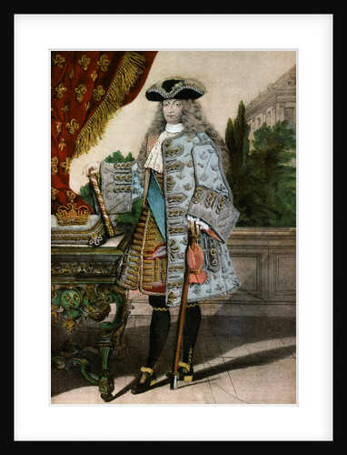 Portrait of Louis XIV by Anonymous