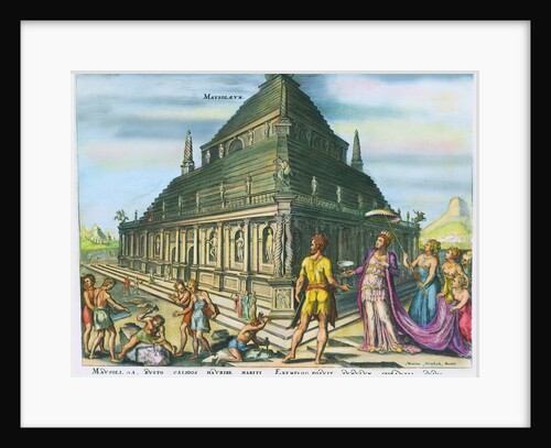 Mausoleum of Halicarnassus by Martin Heemskerck