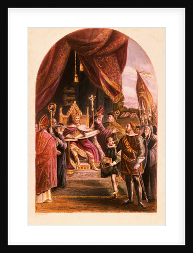 King John Sealing the Magna Carta by Anonymous