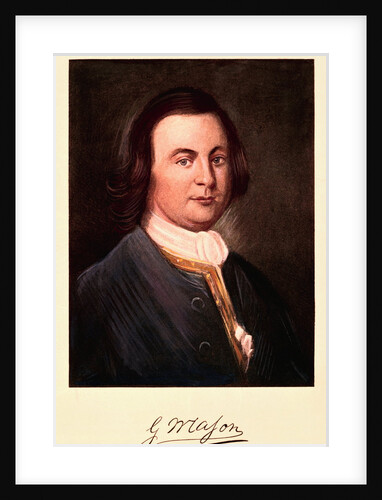 Portrait of George Mason by Anonymous
