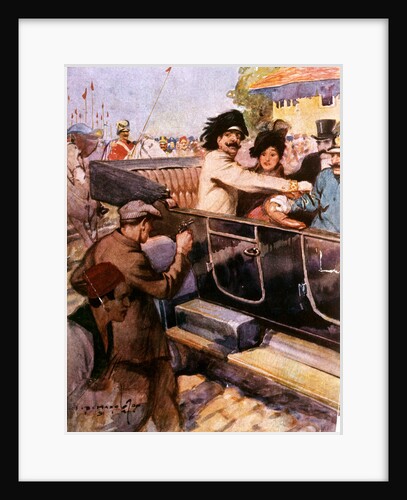 The Assassination of Archduke Ferdinand and His Wife by I.B. Hazelton