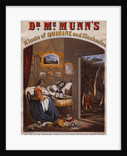 Advertisement for Quinine as Medication by Anonymous