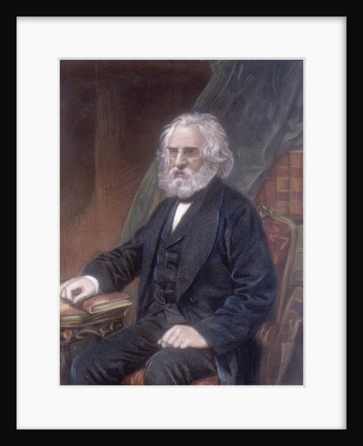 Portrait of Henry Wadsworth Longfellow by Anonymous