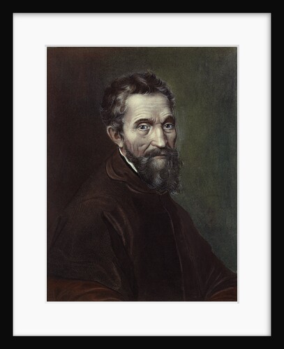 Portrait of Michaelangelo Buonorotti by Anonymous