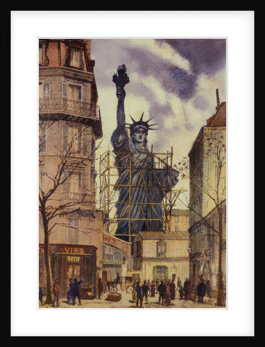 Statue of Liberty Preparing for Shipment by Anonymous