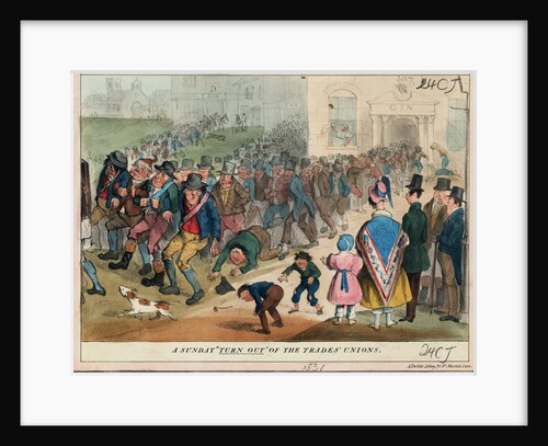 People Turning Out at Trade Unions by Anonymous