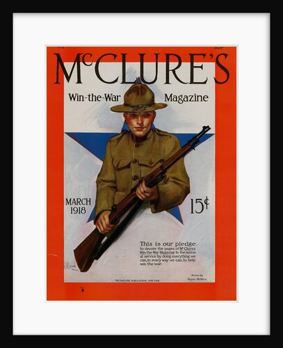 1918 McClure's Magazine Cover by Neysa McMein