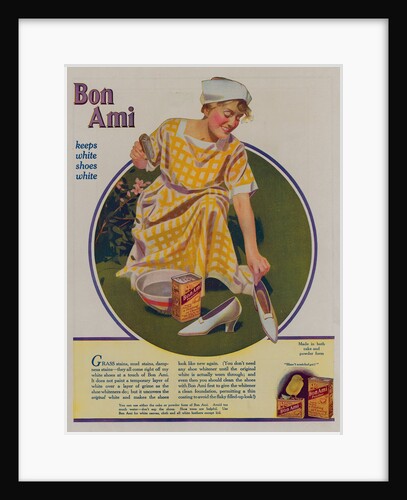 Bon Ami Scouring Powder Advertisement by Anonymous