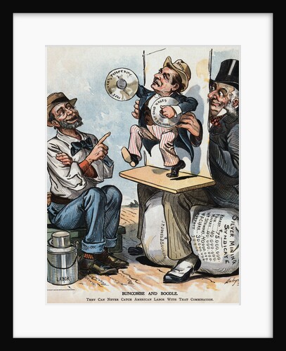 1896 Political Cartoon by Anonymous