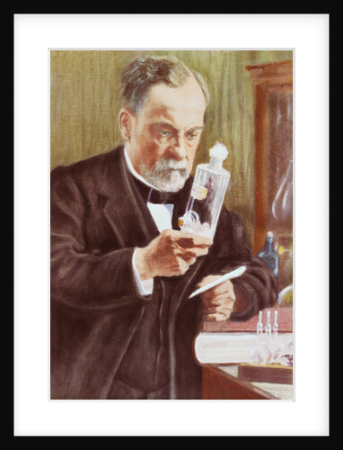 Detail of Louis Pasteur in His Laboratory by Albert Edelfelt