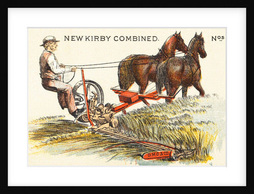 Advertisement for Farm Machinery by Anonymous