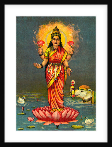 Portrait of Laskshmi by Anonymous