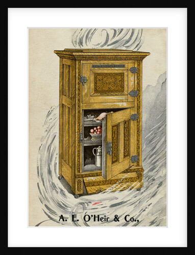 Advertisement for Early Refrigerator by Anonymous