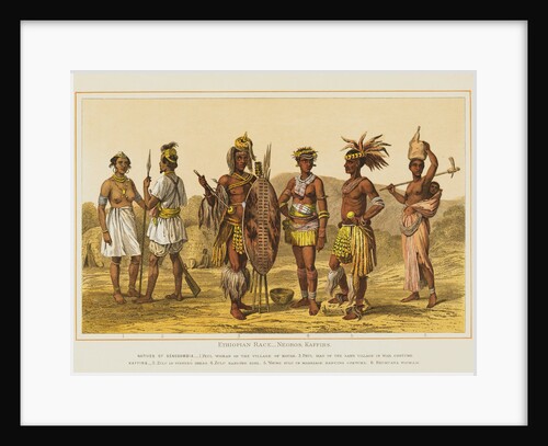 Ethiopian Race Illustration by Anonymous