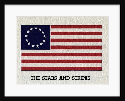 Illustration of Original American Flag by Anonymous