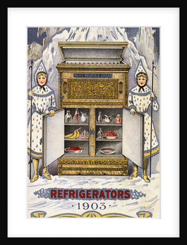 Advertisement for White Mountain Refrigerators by Anonymous