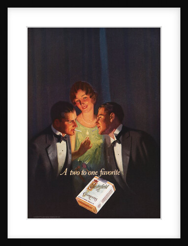 Advertisement for Chesterfield Cigarettes by Anonymous
