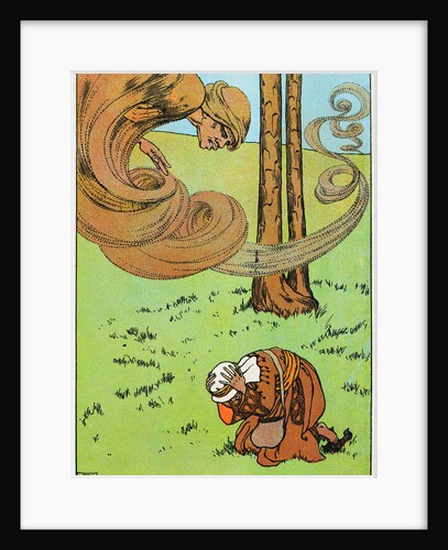 Genie Appearing Before a Merchant by Anonymous