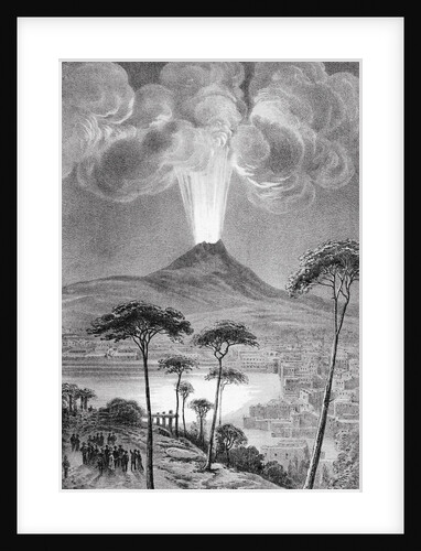 Eruption of Vesuvius by Anonymous