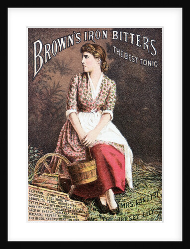 Advertisement for Browns Iron Bitters Tonic by Anonymous