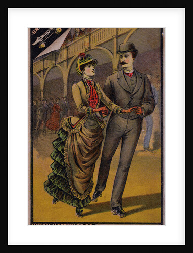 Advertisement for Union Hardware Company Roller Skates by Anonymous