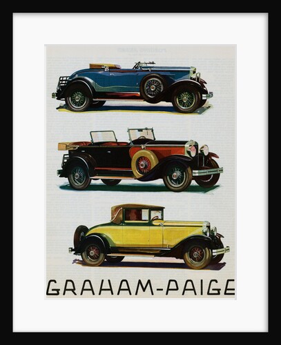 Advertisement for Graham-Paige Automobiles by Anonymous