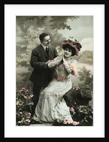 Courting Couple by Anonymous