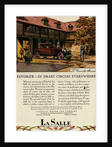General Motors Advertisement for Luxury Car by Anonymous