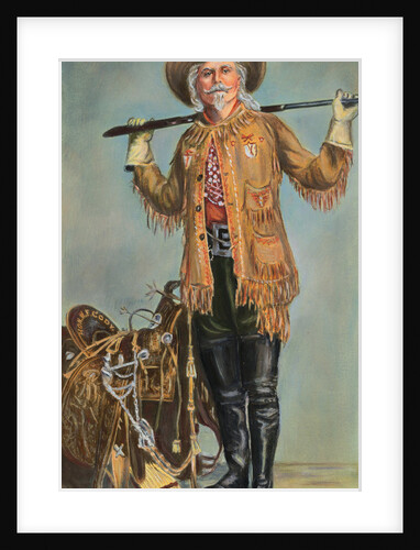 Portrait of Buffalo Bill Cody by Anonymous