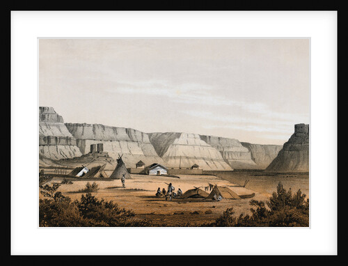 Portrait of the Old Fort Walla Walla by Anonymous