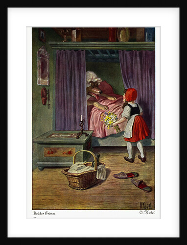 Rotkappchen by Otto Kubel