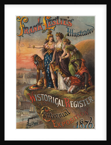 Depiction of American Sites and Traditional Dress by Anonymous